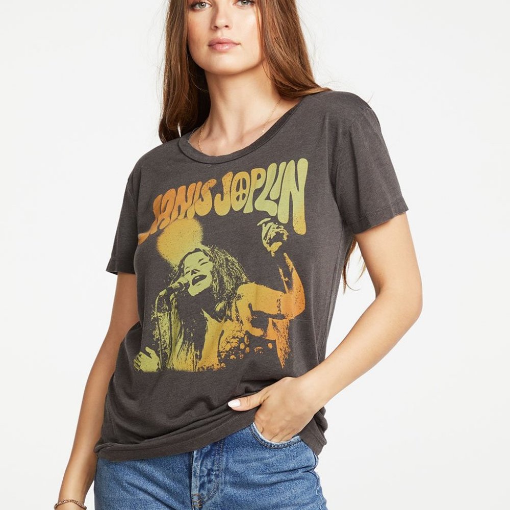 NWOT Chaser Janis Joplin Band Tee M